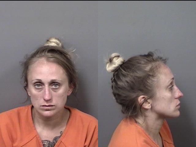 Amber Lawson arrested April 30 on a felony charge of possession of a controlled substance.